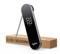Typhur InstaProbe Core Meat Thermometer Digital - 0.5s Instant Read Cooking Thermometer, NIST Certified ±0.3℃ Accurate, Large LCD Display IP67 Waterproof for Grill BBQ Smoker Candy Liquid Home Kitchen