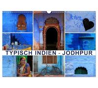 Typical Indien - Jodhpur UK-Version (Wall Calendar 2026 DIN A3 Landscape), CALVENDO 12 Month Wall Calendar