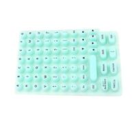 Typing Stickers for Long Nails | Adhesive Keyboard Bubbles | Silicone Protection Reusable Sticky Pad for Women PC Desktops Notebook Laptops
