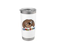 Typography Comic Sans Ugly Dog Graphic Funny Font Lover Stainless Steel Insulated Tumbler
