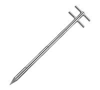 TYQMYSM 3m Stainless Steel Grain Sampler Probe - 32mm Diameter Layered T-Type Folding Rod for Grain, Feed, Fertilizer, and Powder Sampling