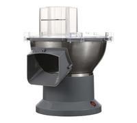 TYQMYSM Electric Potato Cutter Machine, 2-In-1 Wavy & Straight French Fry Cutter with 200W Copper Motor, 3 Size Plates (7/10/14Mm), Slide Chute for Home Kitchen, Restaurant