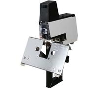 TYQMYSM Electric Stapler, Flat & Saddle Stitch Book Binding Machine with External Foot Switch, 2~30 Sheets Paper Binder for Print Shop Pamphlet Notebook Making