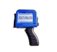 TYQMYSM Mini Handheld Inkjet Printer with Original Ink Cartridge - 2-12.7mm Adjustable Print Height, Smart Touch Screen, 600DPI for Date, Logo On Cardboard, Metal, Plastic