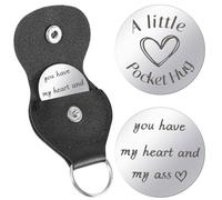 Tyqour Pocket Hug Keyring Boyfriend Gifts Funny Boyfriend Birthday Gift for Girlfriend Him Her Couple Long Distance Relationship Gifts for Husband Wife Couple Men Bf I Love You