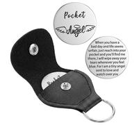 Tyqour Pocket Hug Keyring Guardian Angel Best Friend Birthday Graduation Inspirational Gift for Women Men sobriety Gifts for Women Men Good Luck Friendship Gift for Bestfriend Bff Bestie Support