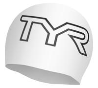 TYR Adult Wrinkle Free Silicone Swim Cap for Drag Reduction and Hair Protection