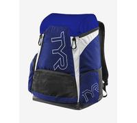 TYR Alliance 45L swimming backpack blue white