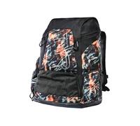 TYR Alliance 45L Validus Printed Backpack, Orange/Aqua/Black, Onesize