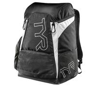 TYR Alliance Backpack - Black/White, Medium/45 Litre