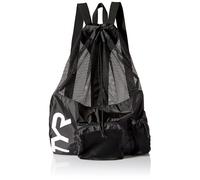 TYR Alliance Big Mesh Mummy Backpack - Swimming Mesh Bag - Black