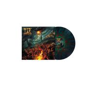 Týr - Battle Ballads Ltd. Dark Teal Green Melt w/ Red - Splattered Vinyl