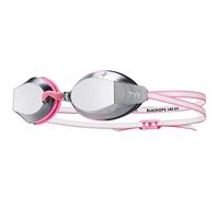 TYR Black Ops 140 EV Racing Women's Swimming Goggles, Silver/Pink Mirrored