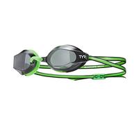 TYR Blackops 140 EV Racing Junior Fit Swimming Goggles, Smoke/Green/Black