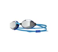 TYR Black Ops Mirrored Adult Fit Goggle, Light Blue/Navy