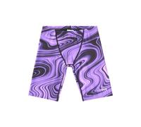 TYR Boys' Durafast Elite Solid Jammer Swim Suit Trunks, Purple Vitality, 24