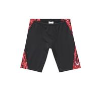 TYR Boys' Standard Durafast Elite Solid Jammer Swim Suit, Red Crystalized, 22
