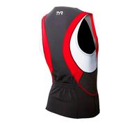 Tyr Competitor Sleeveless Tri Jersey M Black / Red