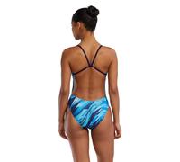 Tyr Cutoutfit - Durafast Elite - Mico Swimsuit Blue 38 Woman
