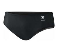 TYR Men's Swimsuit Durafast Elite Solid Racer – Black, Size 36
