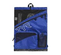 TYR Elite Team Mesh Backpack, Royal, One Size