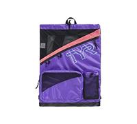 TYR Elite Team Mesh Backpack Pink/Purple one Size