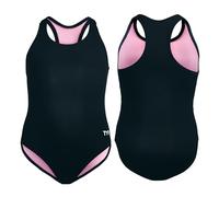TYR Girls' Durafast Lite Ella Maxfit Swimsuit Black