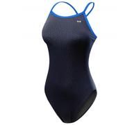 TYR Women Hexa Female Performance Diamondfit Durafast Female Swimsuit Diamondfit - Black/Blue, 36