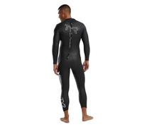 TYR Hurricane Category 1 long sleeve wetsuit intense black - S-M