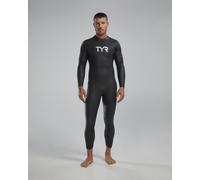TYR Hurricane Category 1 long sleeve wetsuit intense black - S
