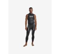 TYR Hurricane Category 5 sleeveless wetsuit black red - XS