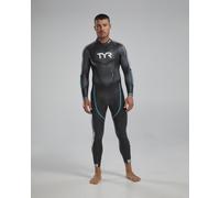 TYR Hurricane long sleeve wetsuit black blue - S