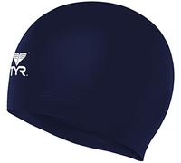 TYR Junior Sport Competitor Latex Cap, Navy