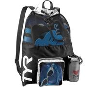 TYR LBMMB360ALL Big Mesh Mummy Backpack BLK/WHT All