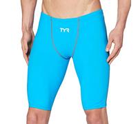 TYR Men men's thresher jammer Male Competition Jammer Fina Approved - blue/grey, 22