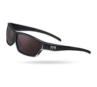 TYR Men's Cortez Sport Wrap Sunglasses Polarized Rectangular, Brown/Black, One Size