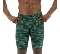 TYR Men's Durafast Elite Athletic Jammer Swimsuit Swim Trunks, Green Fizzy, 36