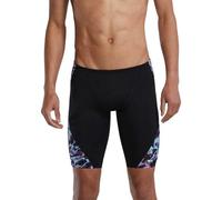 TYR Men's Durafast Elite Blade Splice Jammer Swimsuit Swim Trunks, Multi/Energia, 36