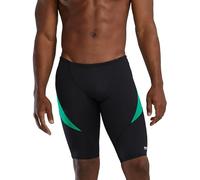 TYR Men's Durafast Elite Curve Splice Jammer Swimsuit Black/Green