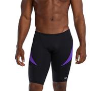 TYR Men's Durafast Elite Curve Splice Jammer Swimsuit Black/Purple