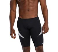 TYR Men's Durafast Elite Curve Splice Jammer Swimsuit Black/White