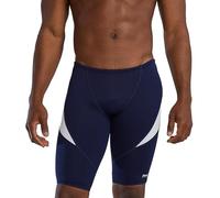 TYR Men's Durafast Elite Curve Splice Jammer Swimsuit Navy/White