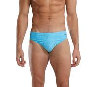 TYR Men's Durafast Elite Racer Brief Swimsuit Swim, Light Blue/Aqua, 32
