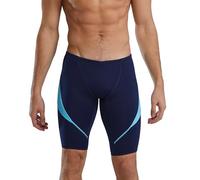 TYR Men's Durafast Elite Solid Jammer Swimsuit Swim Trunks