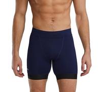 TYR Men's Durafast Elite Workout Jammer Swimsuit Swim Trunks, Navy, 34