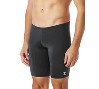 TYR Men's Durafast One Solid Jammer Swimsuit Solid Jammer - Black, 38
