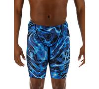 TYR Men's Jammer Swim Trunks, Electro Blue, 36