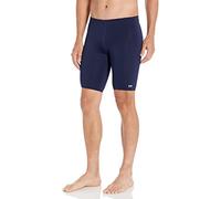 TYR Men's Jammer Swimsuit Durafast Elite Solid Swim Trunks, Royal, 34 (EU)