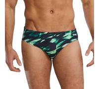 TYR Men's Triadic Durafast Elite Brief Swim, Green, 34