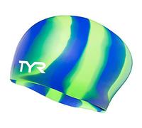 TYR Multi-Color Long Hair Silicone Swim Cap
